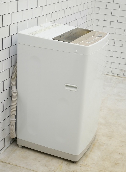 Haier　全自動洗濯機　JW-C60C　2021年製　6.0㎏ 全自動洗濯機 Live Series ホワイト JW-C60C-W [洗濯6.0kg /簡易乾燥