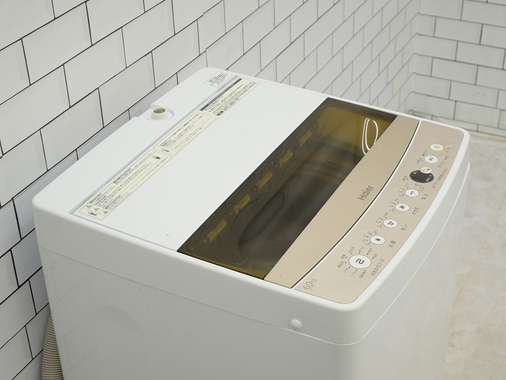 Haier製2021年式6kg中古全自動洗濯機 JW-C60C