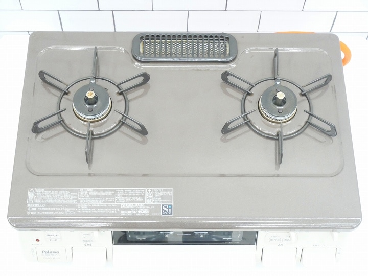 パロマ製LPガス中古ガステーブル2022年式 IC-S807BHA-1L
