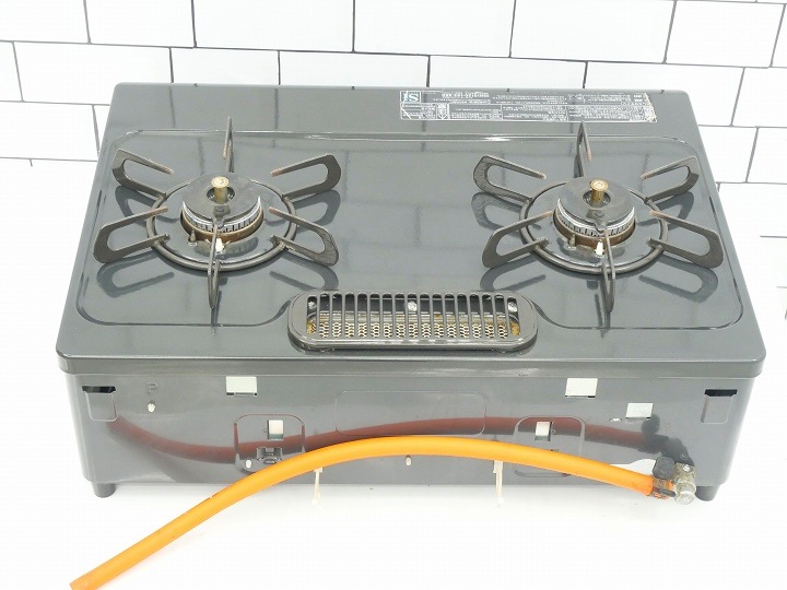 パロマ ガステーブル IC-S37-R LPガス用『美品中古』2020年式