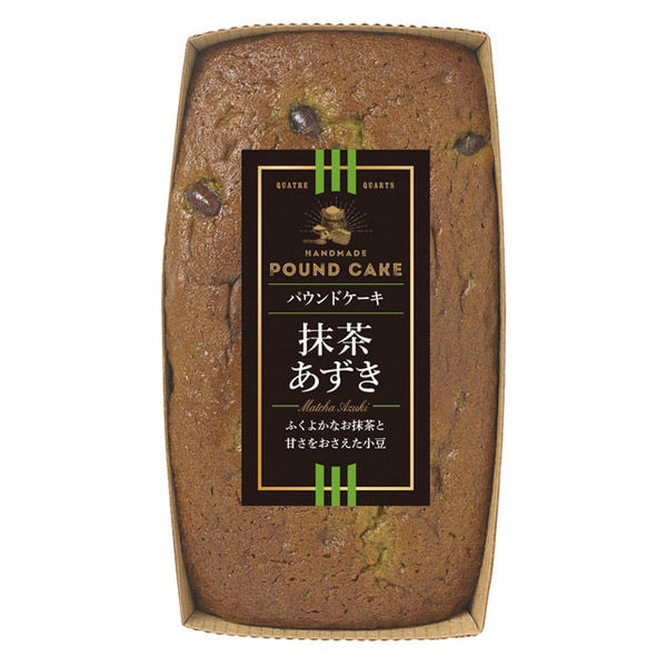 パウンドケーキ 抹茶あずき 170g