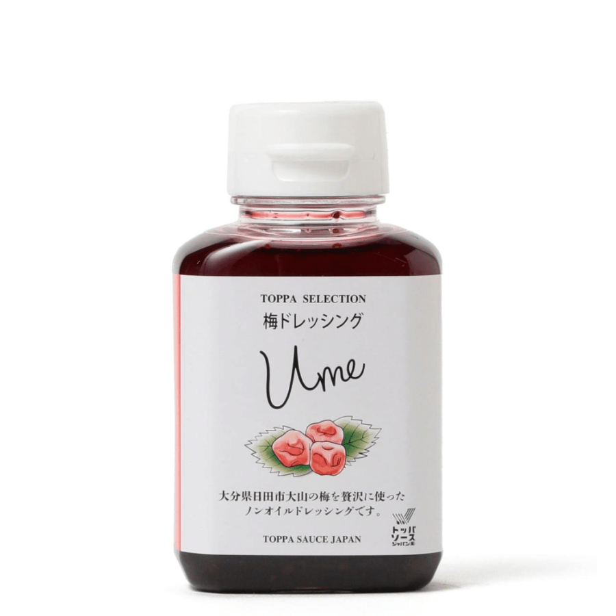 トッパソースジャパン　TOPPA SELECTION　梅ドレッシング　150ml