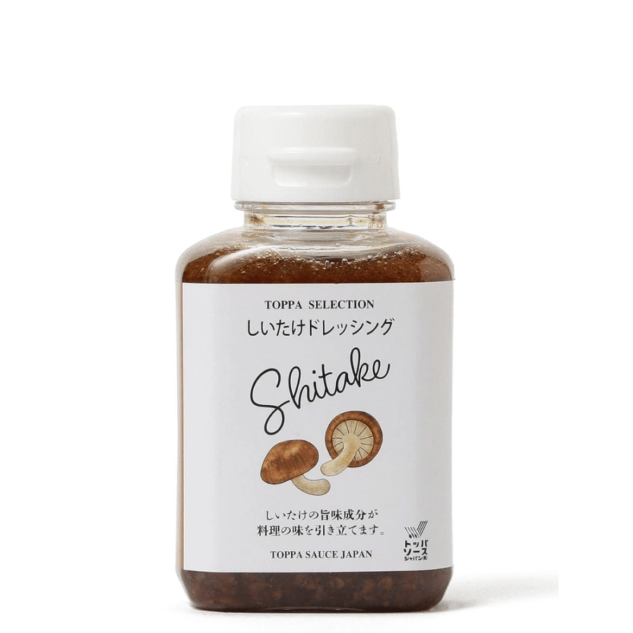 トッパソースジャパン　TOPPA SELECTION　しいたけドレッシング　150ml