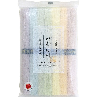三輪そうめん小西　みわのにじ　350G