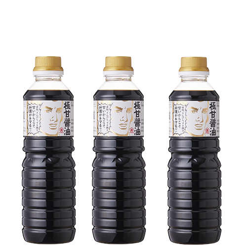 吉村醸造 極甘醤油 500ml　３本セット