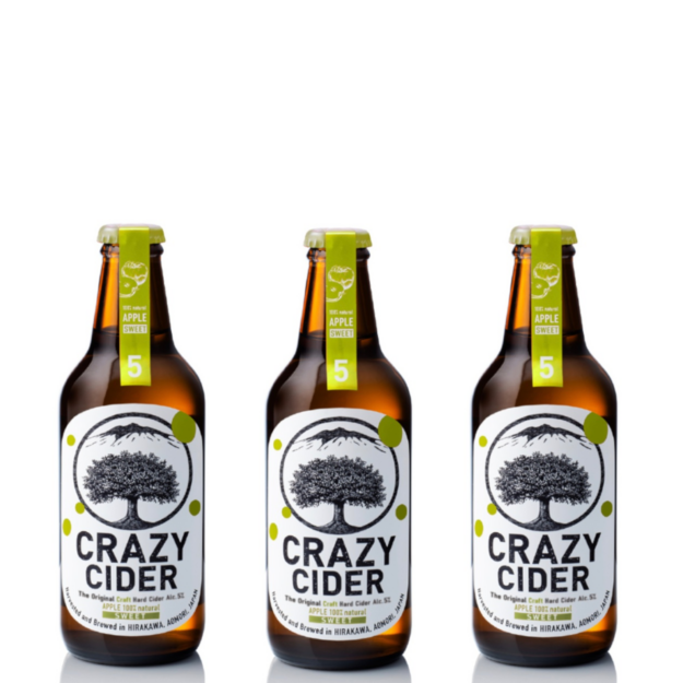 タグボート CRAZY CIDER SWEET 5% 330ml　3本セット