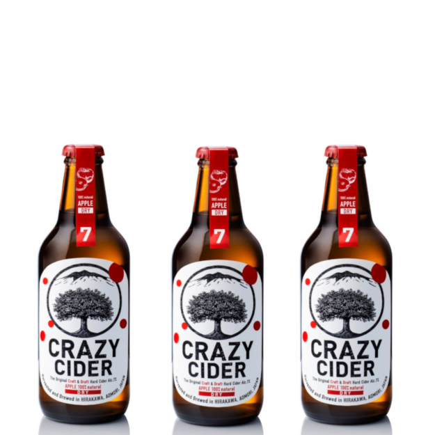 タグボート CRAZY CIDER DRY 7% 330ml　3本セット