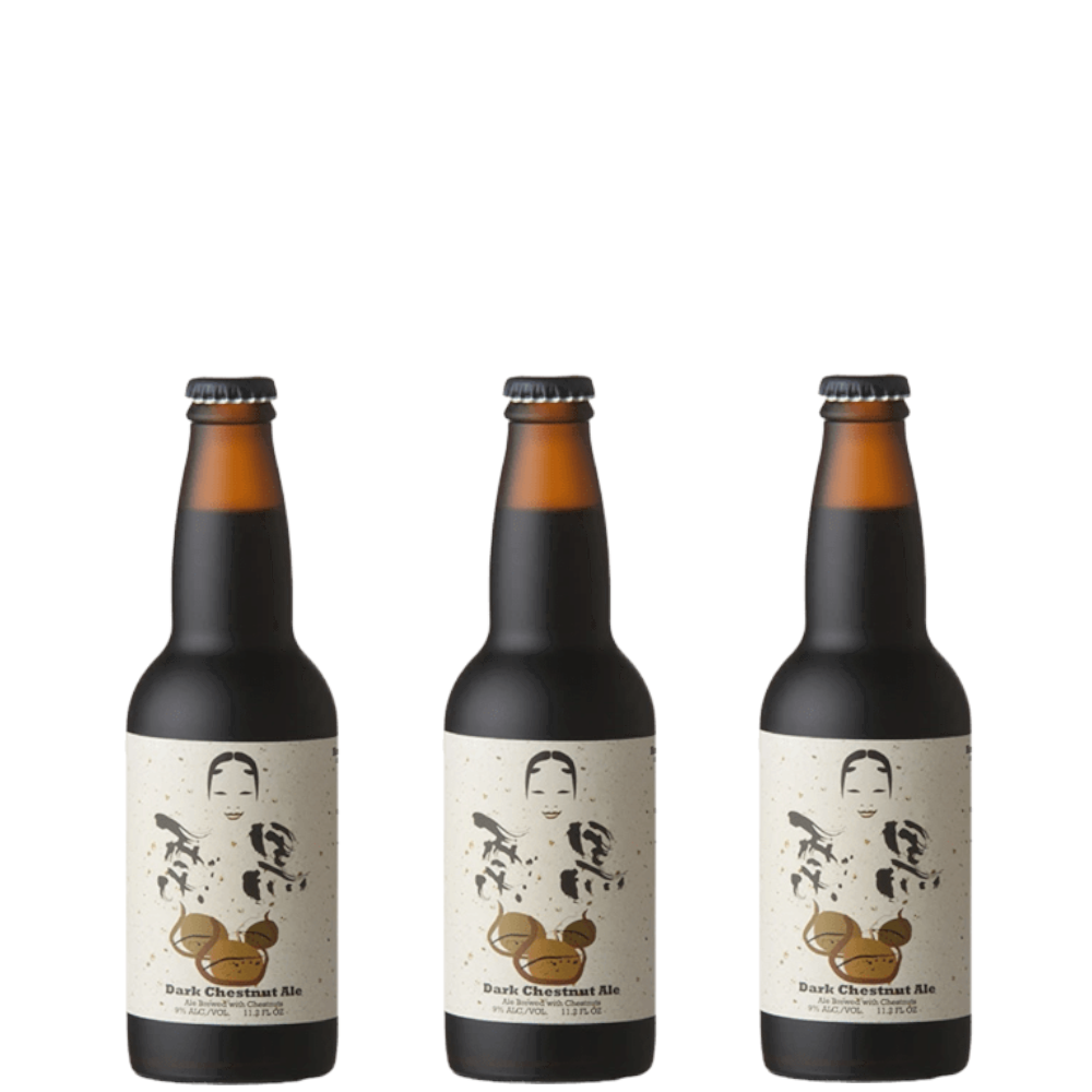 宮崎ひでじビール 栗黒 330ml　3本セット