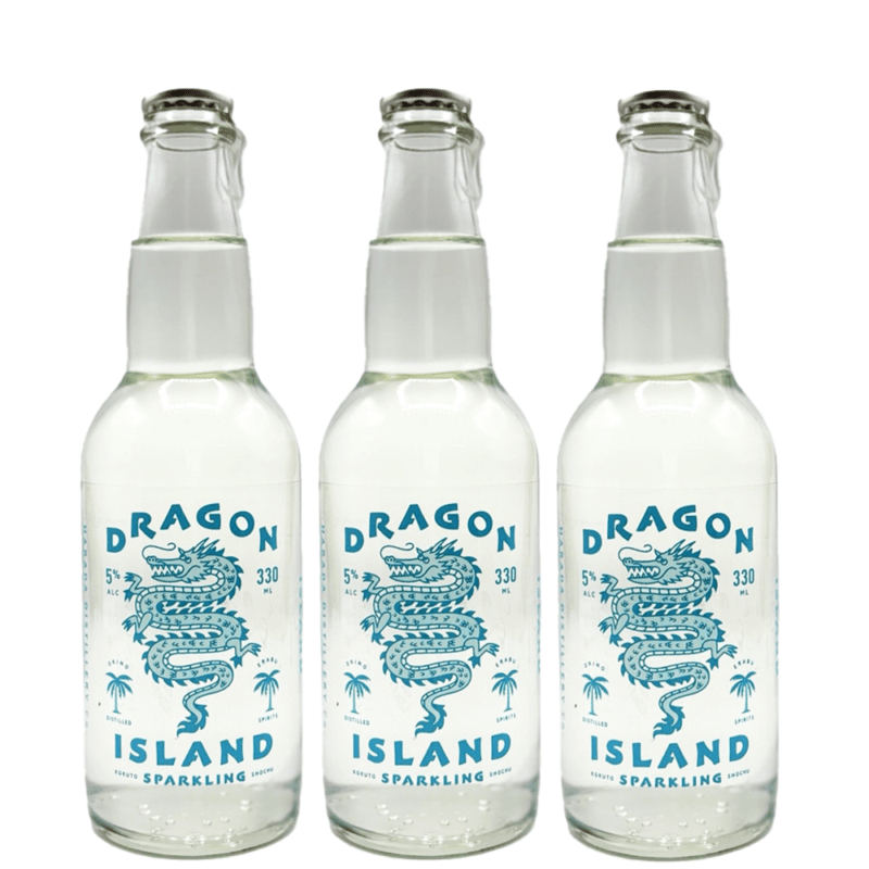 原田酒造 5度ドラゴンアイランド　dragon island 330ml　3本セット