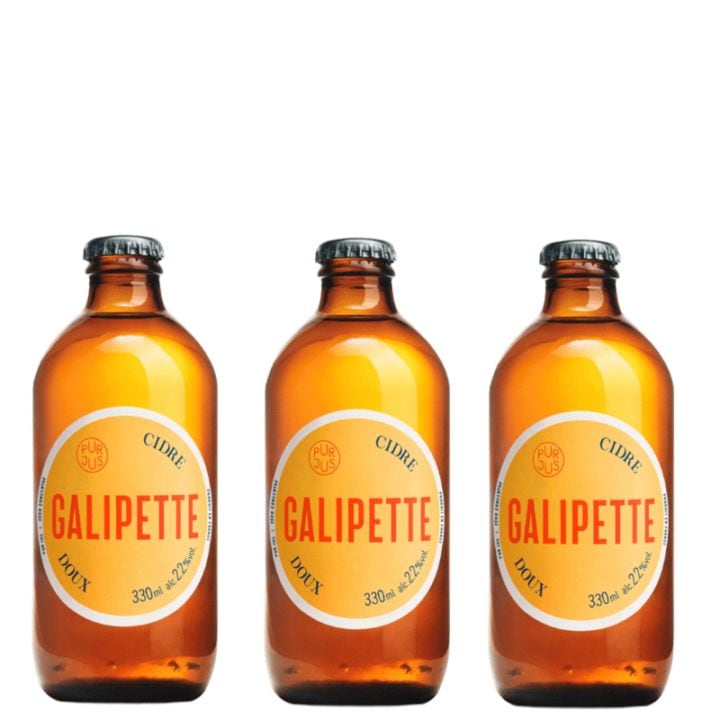 GALIPETTE CIDRE / DOUX  330ml　3本セット
