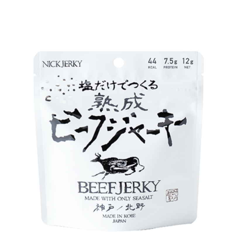 NICKJERKY 塩だけでつくる熟成ビーフジャーキー