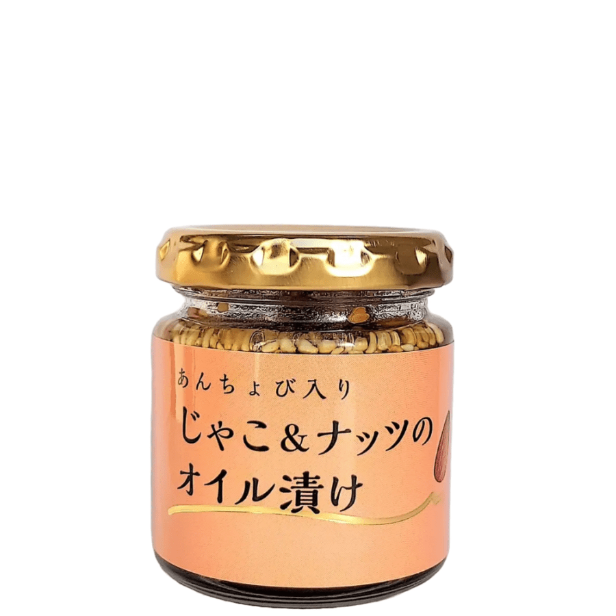 ISフーズ　あんちょび入りじゃこ＆ナッツのオイル漬け　80g