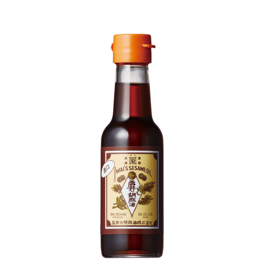 岩井の胡麻油　岩井の純正胡麻油濃口　140g