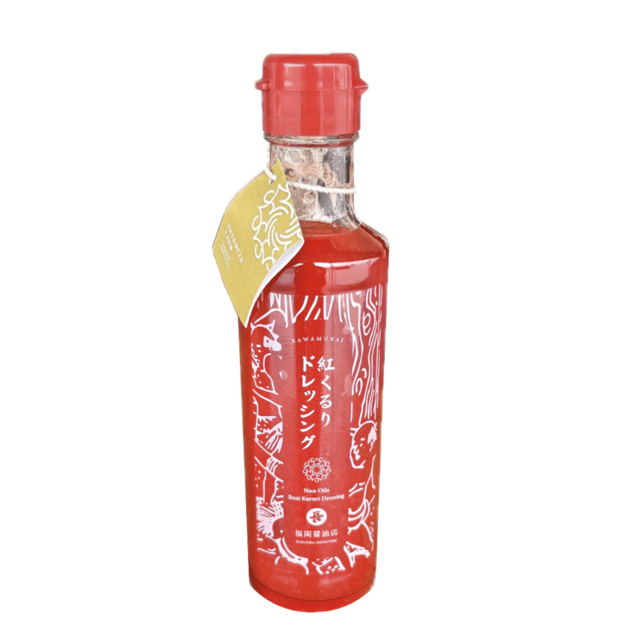 福岡醤油　ノンオイルドレッシング　紅くるり　220g