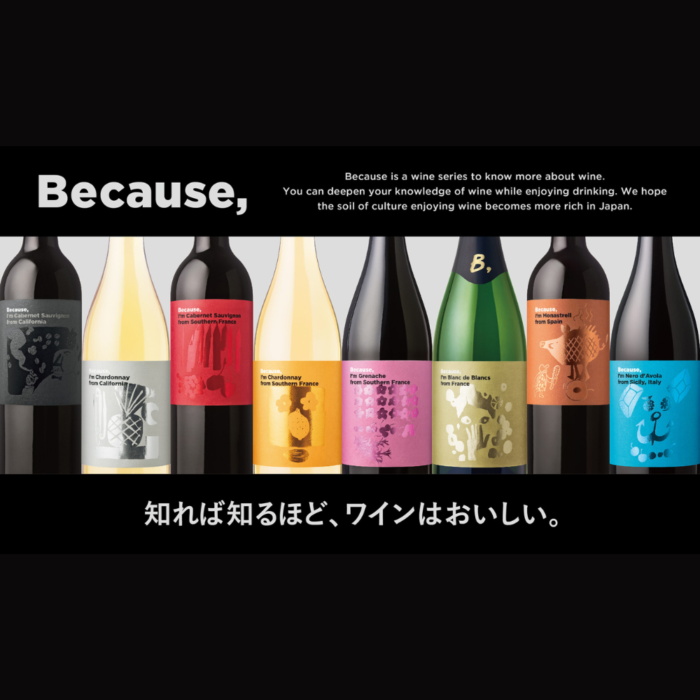 Because（ビコーズ） アイム ピノ・ノワール フロム サザン・フランス 750ml