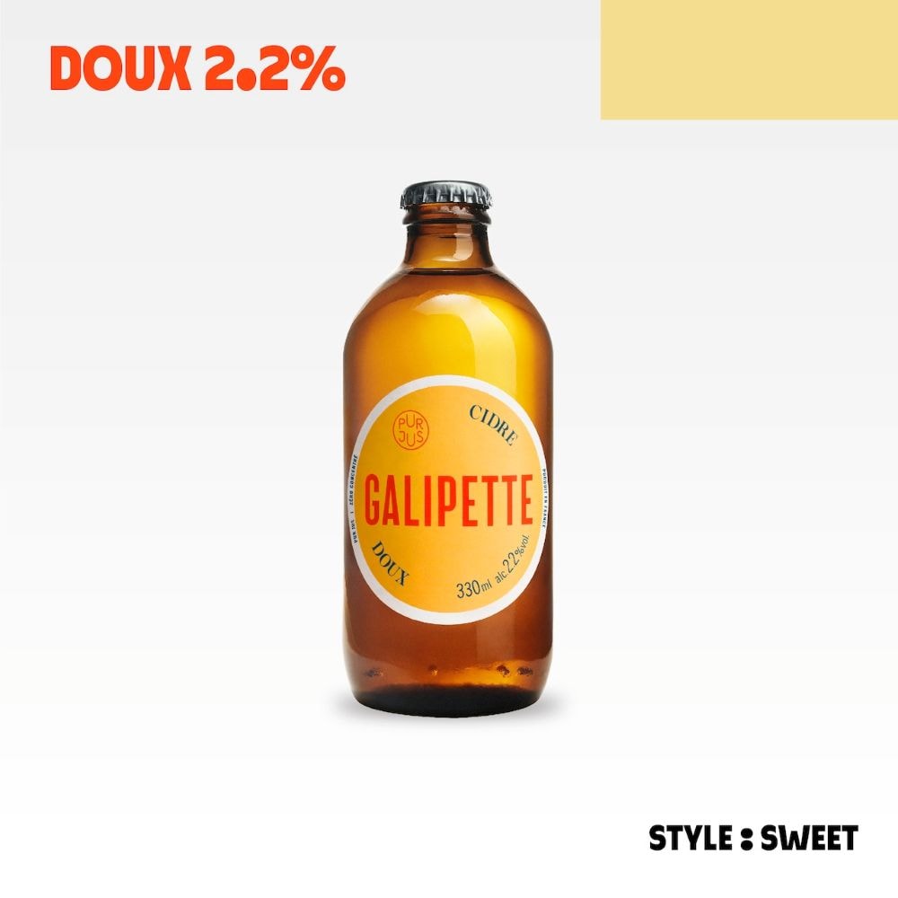 GALIPETTE CIDRE / DOUX  330ml