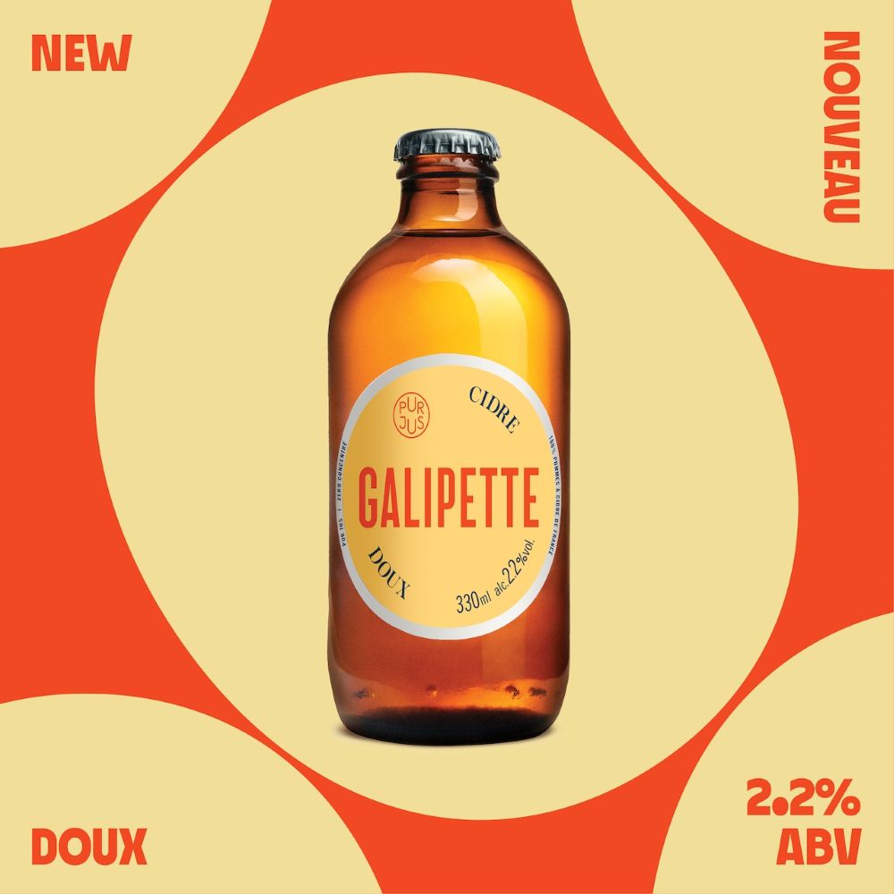 GALIPETTE CIDRE / DOUX  330ml