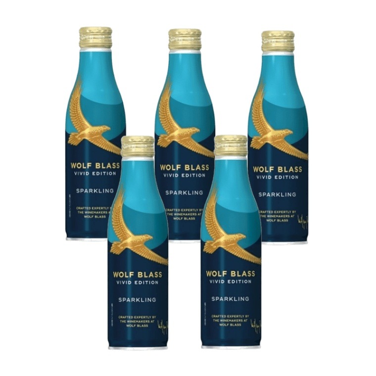 モンデ酒造 WOLF BLASS VIVID EDITION SPARKLING 240ml　5本セット