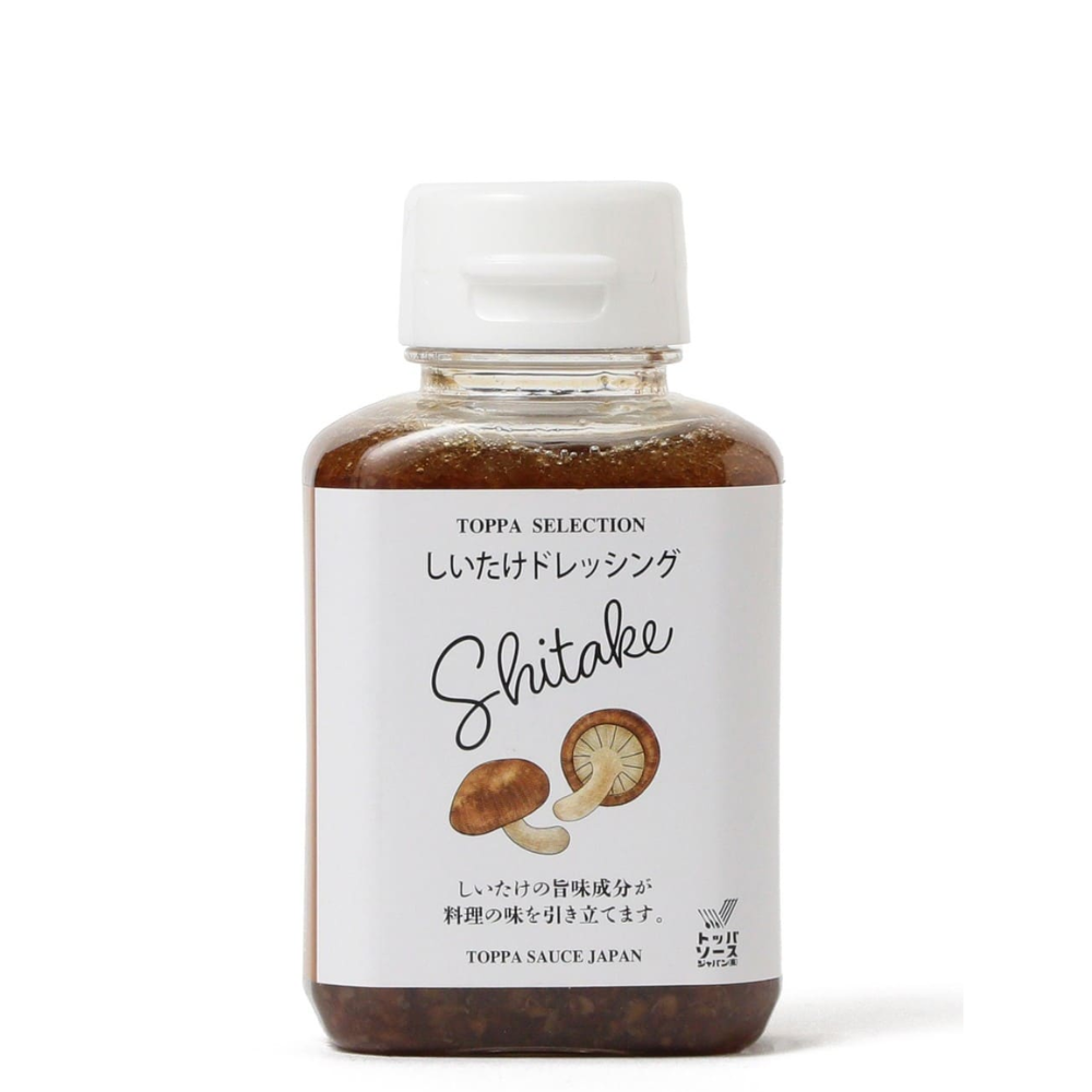 トッパソースジャパン　TOPPA SELECTION　しいたけドレッシング　150ml