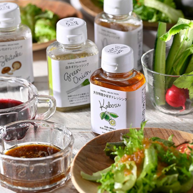 トッパソースジャパン　TOPPA SELECTION　しいたけドレッシング　150ml