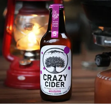 タグボート　CRAZY CIDER CASSISflavor 5% 330ml　3本セット