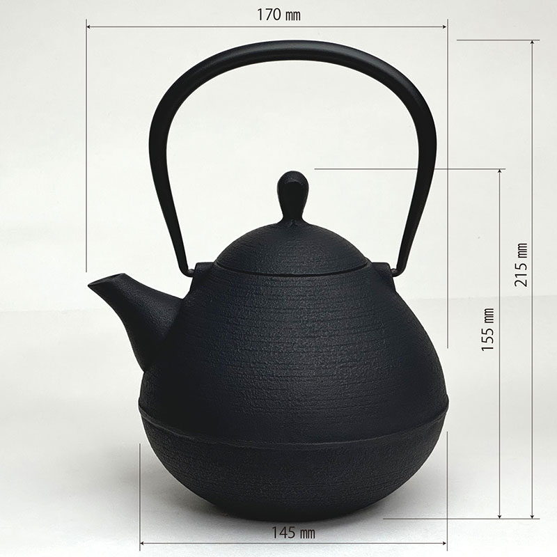 南部鉄瓶　1L 鉄瓶 丸雫 1L | 南部鉄瓶 | | 南部鉄器・壱鋳堂 通販[これイーワ