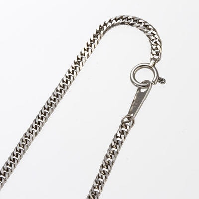 純プラチナ喜平 六面カットダブル4.5ｇ18ｃｍ