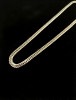 純チタン1.4六面Ｗ喜平ネックレス　50ｃｍ