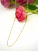 K18¡¡¥À¥Ö¥ë¾®Æ¦¥Í¥Ã¥¯¥ì¥¹¡¡¡ÊK-113366MV¡Ë¡¡45cm¥¹¥é¥¤¥É¶â¶ñÉÕ¤