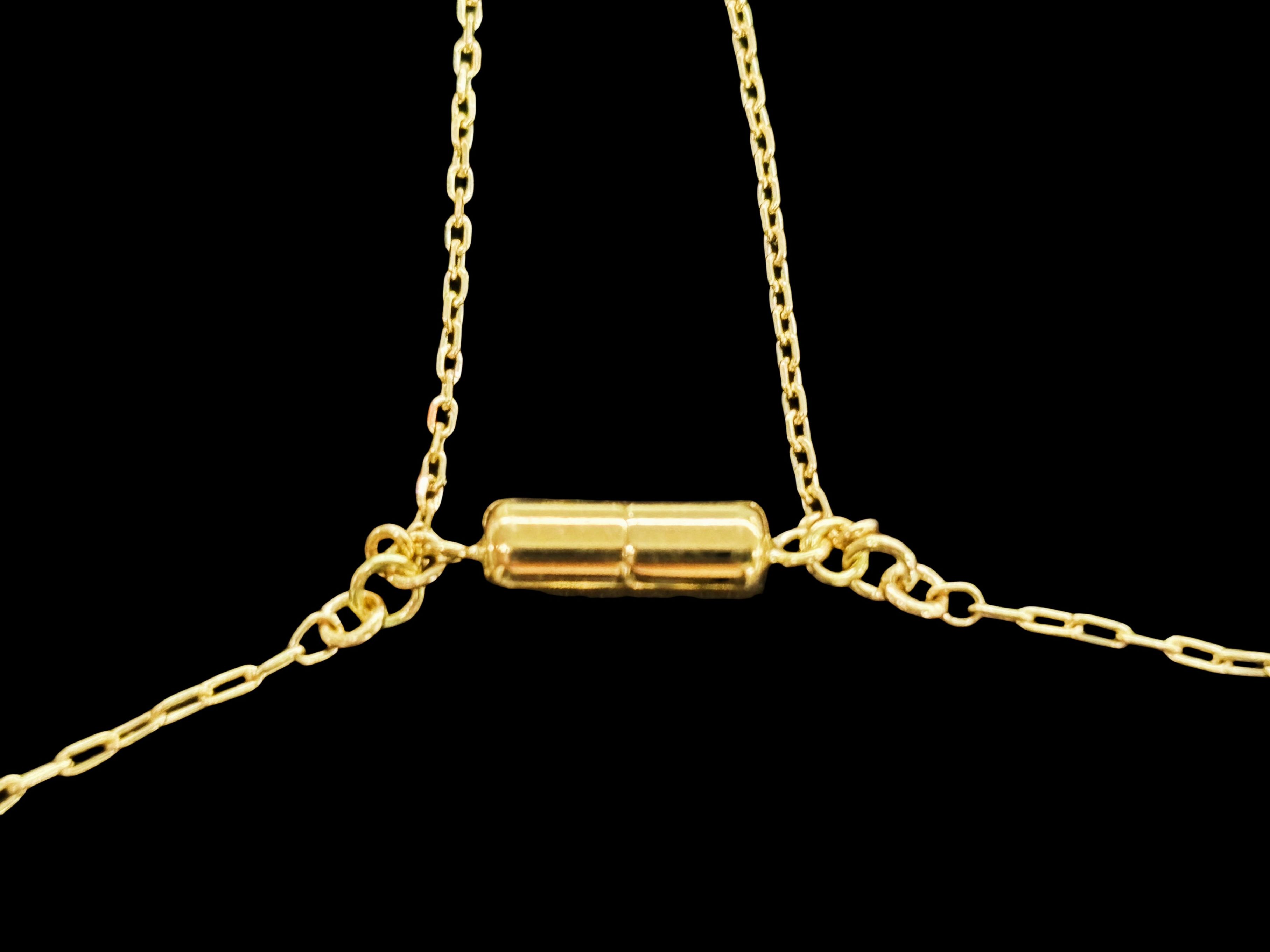 新作 未使用品 k18 2025年デザイン ブレスレット K18 デザインブレスレット（マグネット金具付）17cm G#180