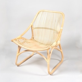 籐テラスチェアNAナチュラル74×64×81cm