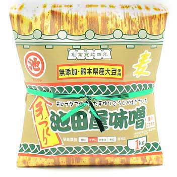 手造り池田屋味噌・麦1kg