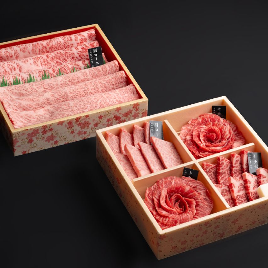 A4等級以上!和牛の花咲く“肉箱二段重”