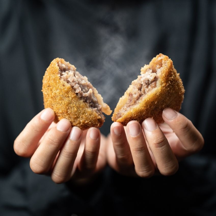 レンジで簡単!揚げてるミンチカツ10枚セット