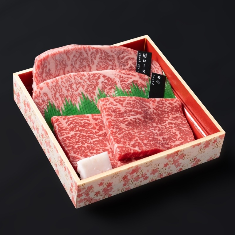 A4等級以上!和牛の花咲く”肉箱三段重”