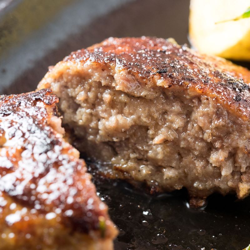 塩で食べるハンバーグステーキ6個ギフト