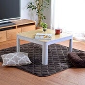 こたつテーブル 70×70cm 両面使えるリバーシブル こたつ台