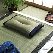 国産 い草 枕 侍くぼみ平枕