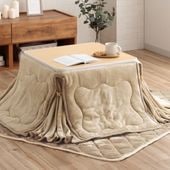 こたつ布団 フラン 省スペース 正方形 長方形 無地 節電|こたつ