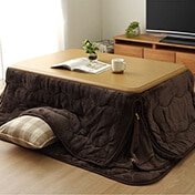 こたつ2点セット フラン 省スペース こたつ掛布団 こたつテーブル 80×120cm