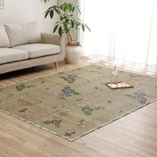 い草ラグ NSこはる金魚 180×180cm 180×240cm