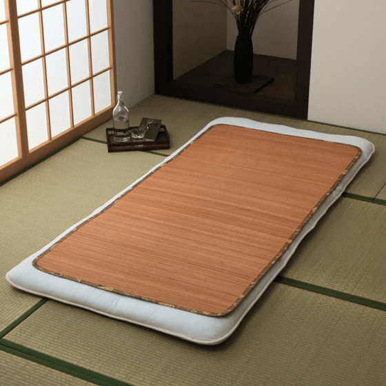 竹シーツ ひんやり竹 シーツ 敷パッド 冷感 抗菌防臭 90×180cm ゴムバンドなし