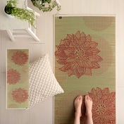 畳ヨガマット フラッフィー TPE 厚手 幅広 yoga 66×185cm