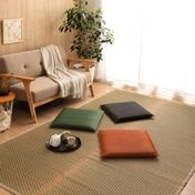 座布団 い草 大紬 和座布団 三層構造 ふっくら 来客用 日本製 和モダン