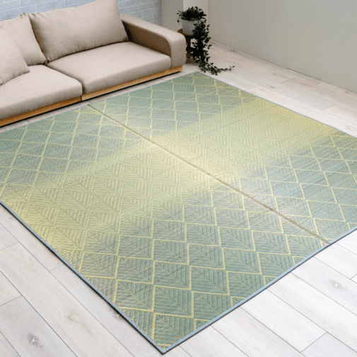 国産 い草ラグ DXマスクロス 北欧 ナチュラル シンプル グラデーション