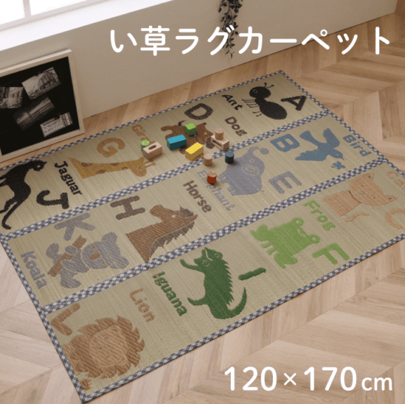 い草 ラグ スタディ 120×170cm