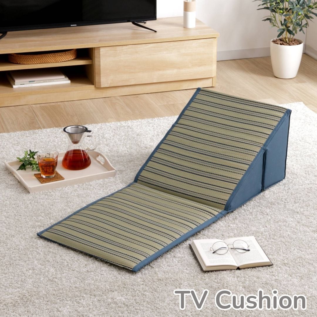 い草 TV枕 スマート クッション 座布団 約45×100cm