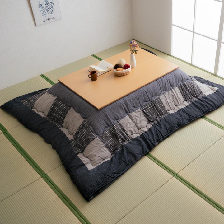 こたつ布団 葉月 正方形 長方形 和モダン 節電｜イケヒコ公式通販