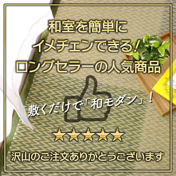 い草カーペット ござ 上敷き ニューピア 江戸間 本間 団地間 2～8畳 市松