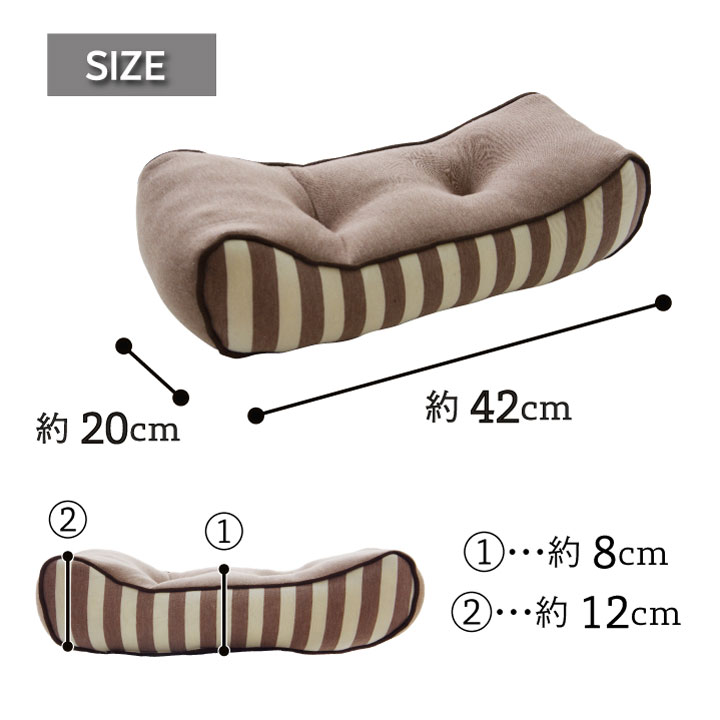 クッション エルマー腰当て 低反発 フリル 母の日 ギフト